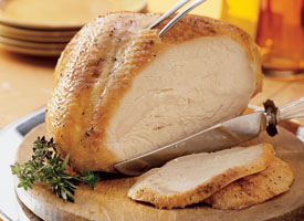 Cooked Turkey Breast